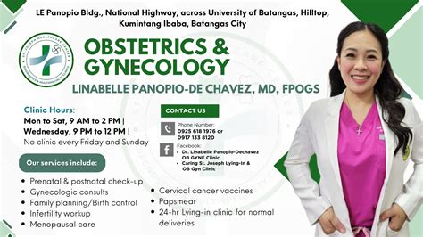 Dr. EMMA PANALIGAN, Batangas City, Obsterics and .
